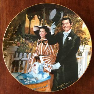 VTG "Strolling in Atlanta" GWTW Plate